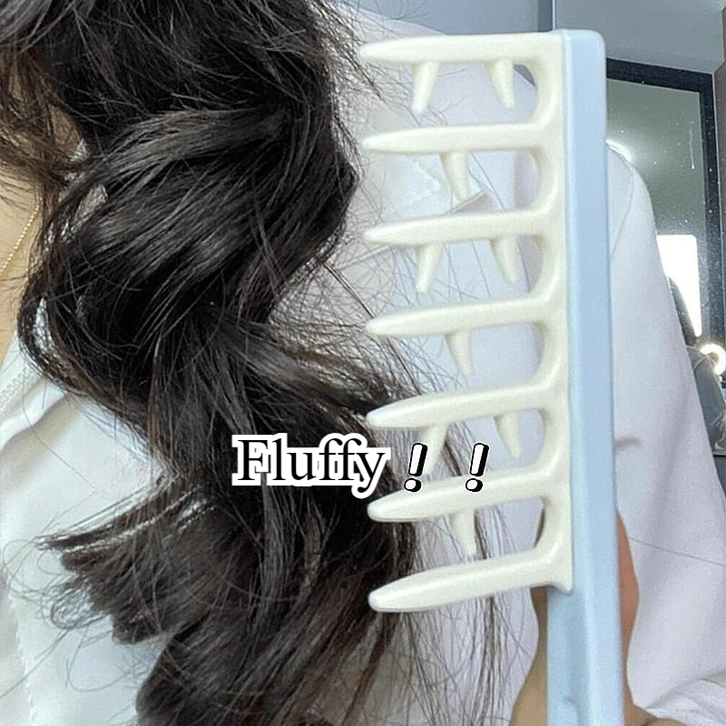 Hair Care Wavy Hair - 鹿の角の形をしたヘアシームコーム、シャギーヘアスタイリングコーム、太い、巻き毛、ウェーブのかかった、または長い髪のスタイリングアクセサリー、ヘアスタイリングツール