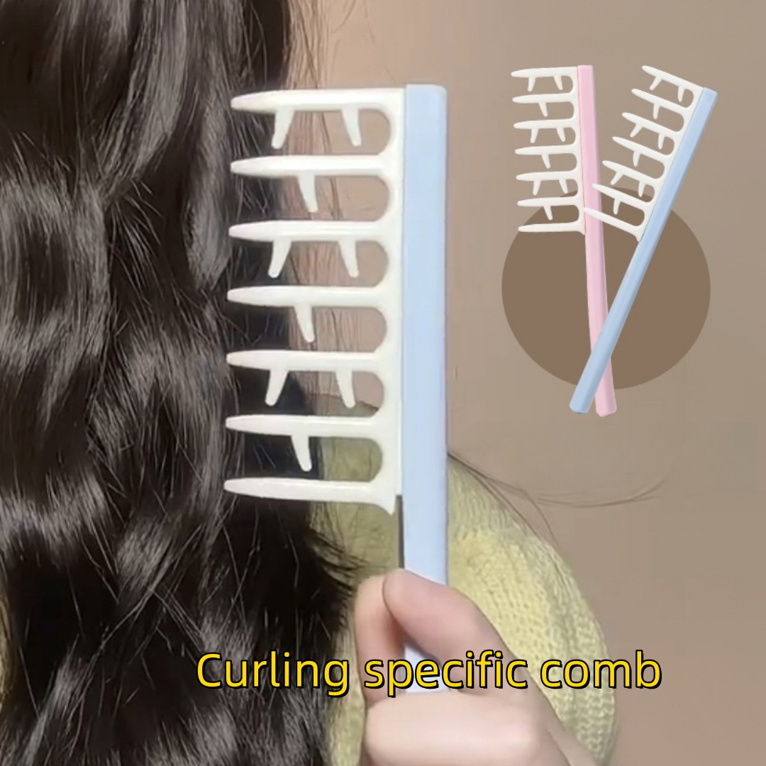 鹿の角型ヘアシームコーム、シャギーヘアスタイリングツール、太 - Hair Care Wavy Hair のレビューと価格