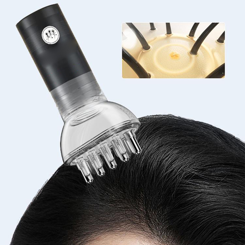 頭皮アプリケーター液体コームポータブルミニマッサージコームエ - Hair Care Essential Oil のレビューと価格