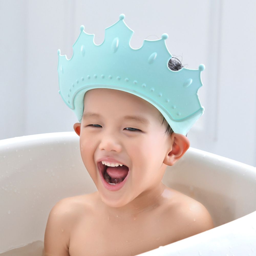 安全なプラスチック製子供用耳目保護ソリッドカラーシャワーヘッ - Hair Care For Baby のレビューと価格