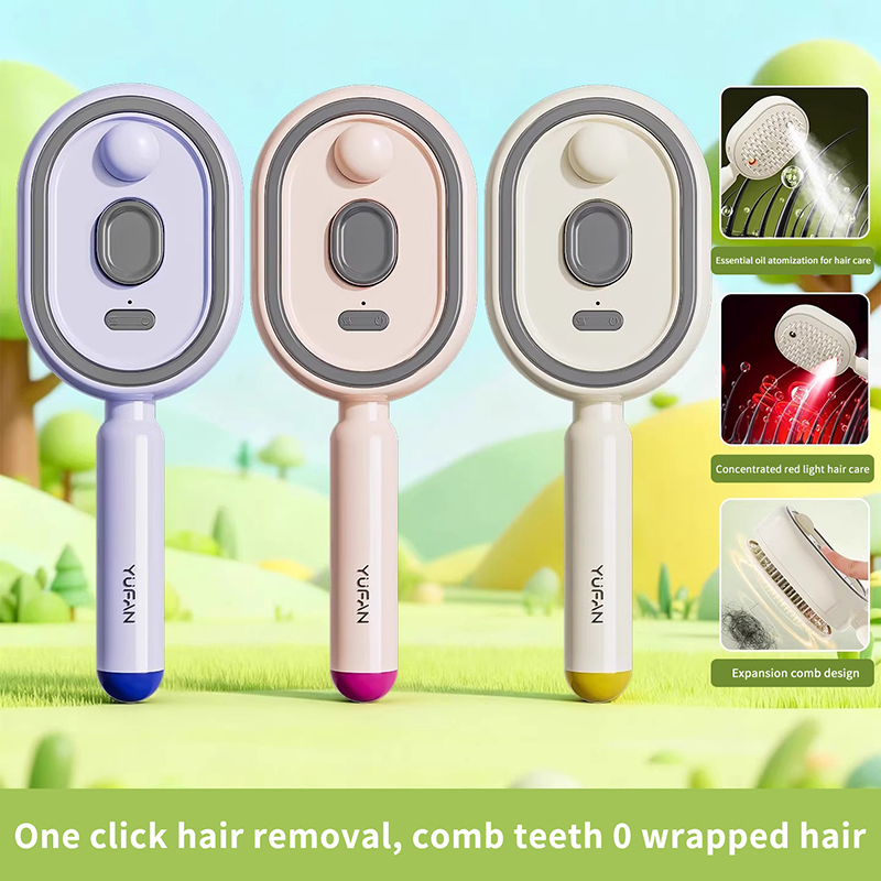 多機能マッサージコーム、電動スプレーエアクッション頭皮マッサ - Hair Care Essential Oil のレビューと価格