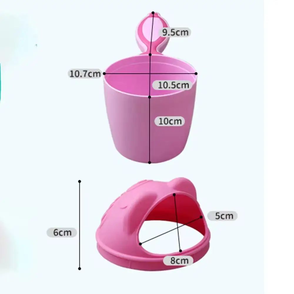 かわいい漫画のベビーバスキャップ、幼児用シャンプーカップ、子 - Hair Care For Baby のレビューと価格