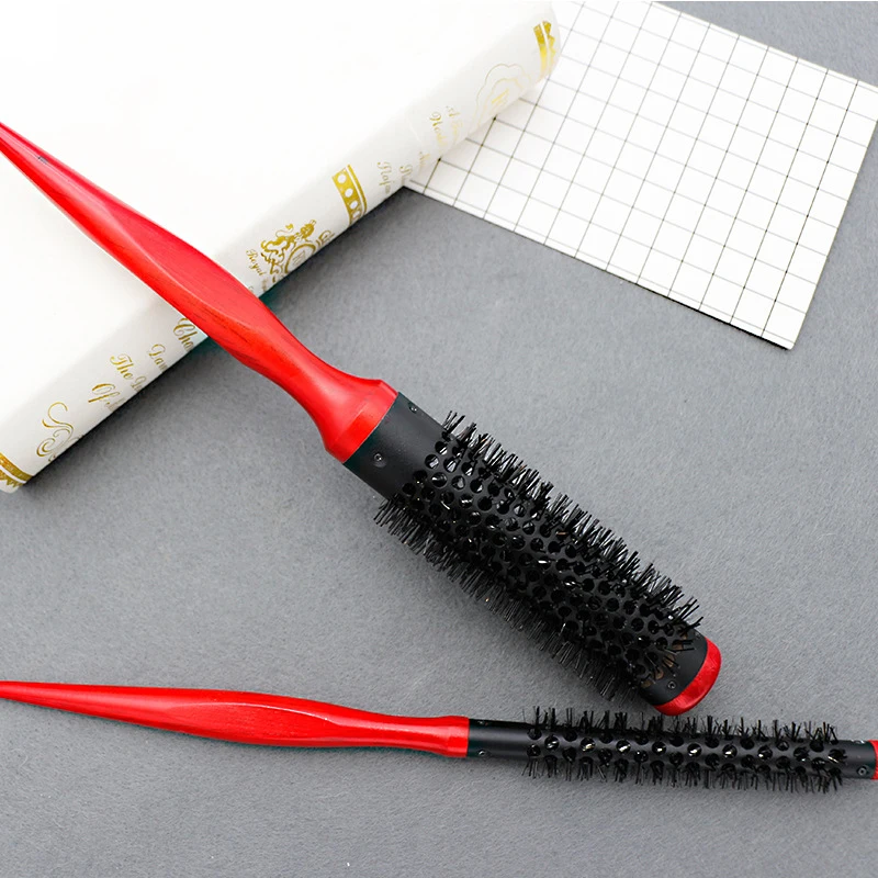 波状カーリーヘアブラシ木製ハンドルナチュラルふわふわロールブ - Hair Care Wavy Hair のレビューと価格