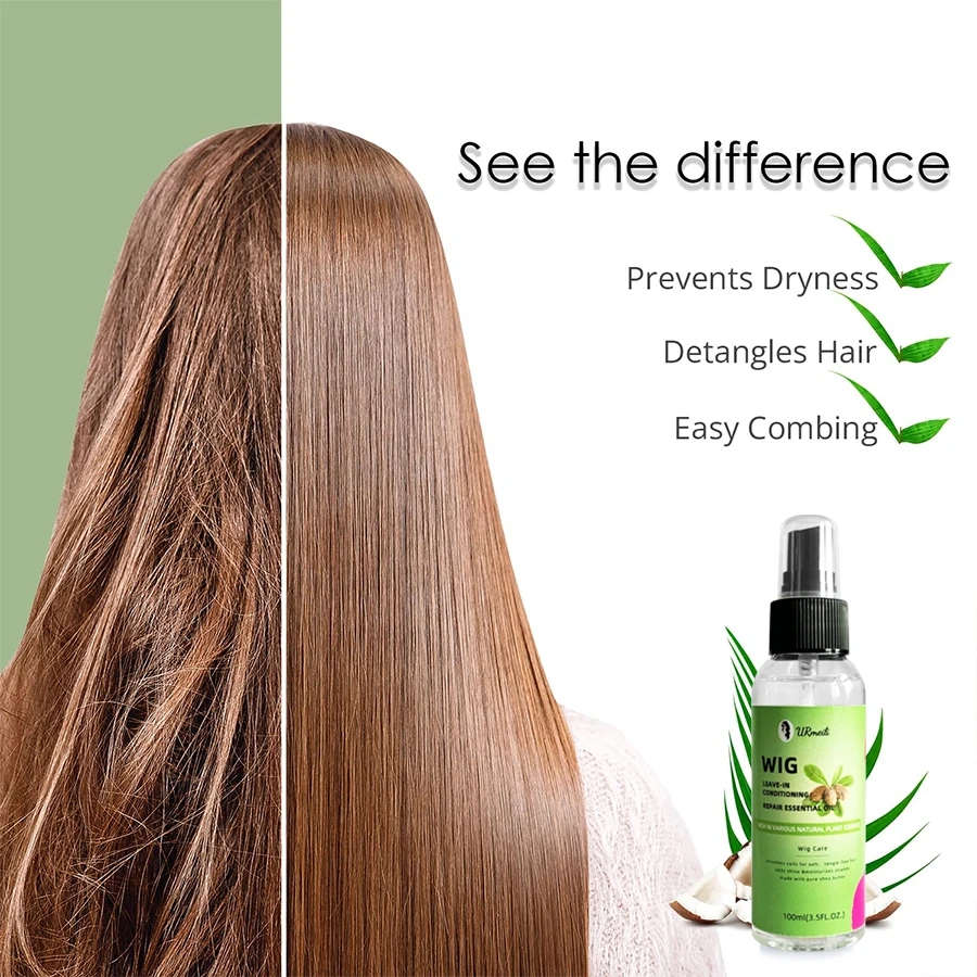 100ml ウィッグケア リーブインコンディショナースプレー - Hair Care Essential Oil のレビューと価格