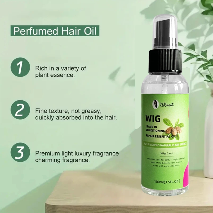 100ml ウィッグケア リーブインコンディショナースプレー - Hair Care Essential Oil のレビューと価格