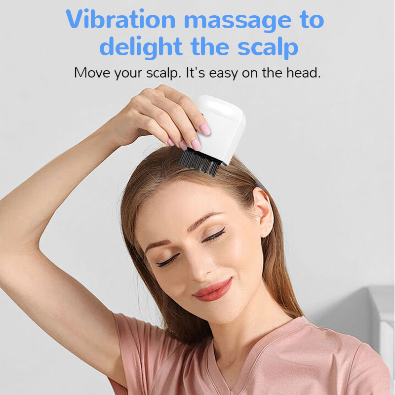 電気ヘッド頭皮マッサージャー赤色光振動マッサージコームエッセ - Hair Care Essential Oil のレビューと価格