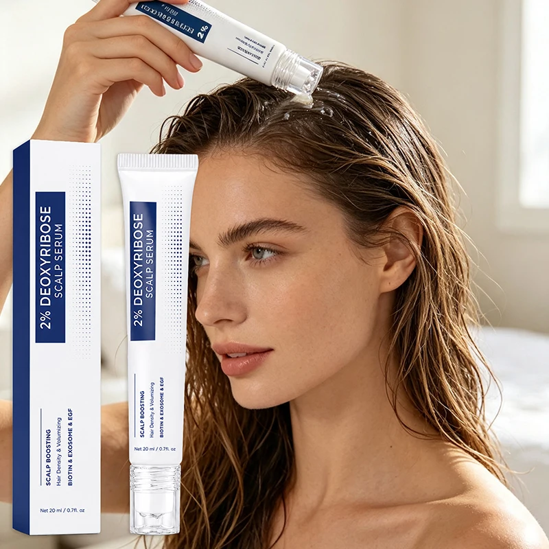 頭皮栄養補給プランピングエッセンス ポータブルロールオン頭皮 - Hair Care Hair Serum のレビューと価格