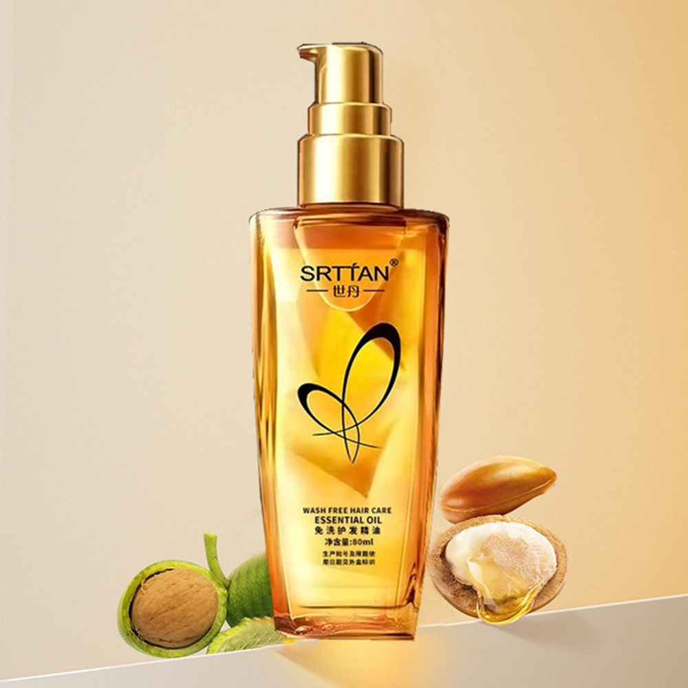 1PC ノーウォッシュヘアケアエッセンシャルオイル、ソフトヘ - Hair Care Essential Oil のレビューと価格