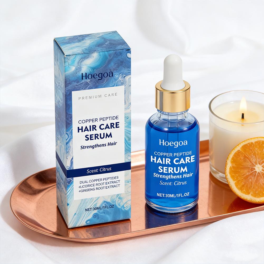 1/2個入り銅ペプチド育毛剤、デュアルペプチドと甘草根エキス - Hair Care Hair Serum のレビューと価格