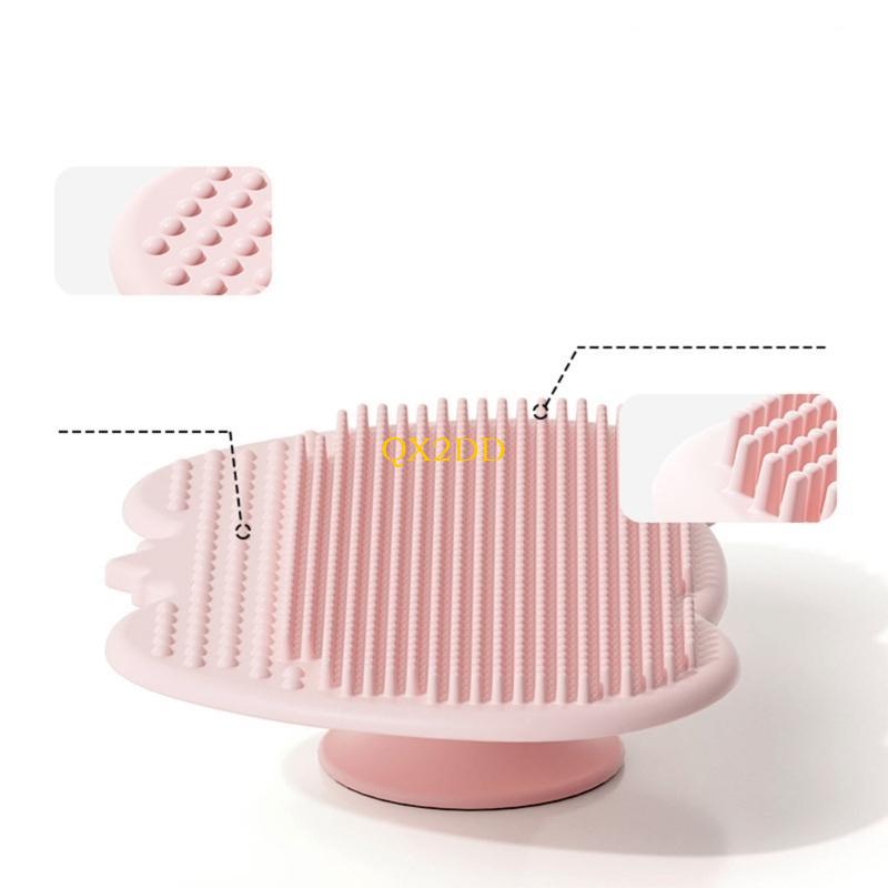 QX2D ベビーシリコーンシャンプーブラシソフト頭皮マッサー - Hair Care For Baby のレビューと価格
