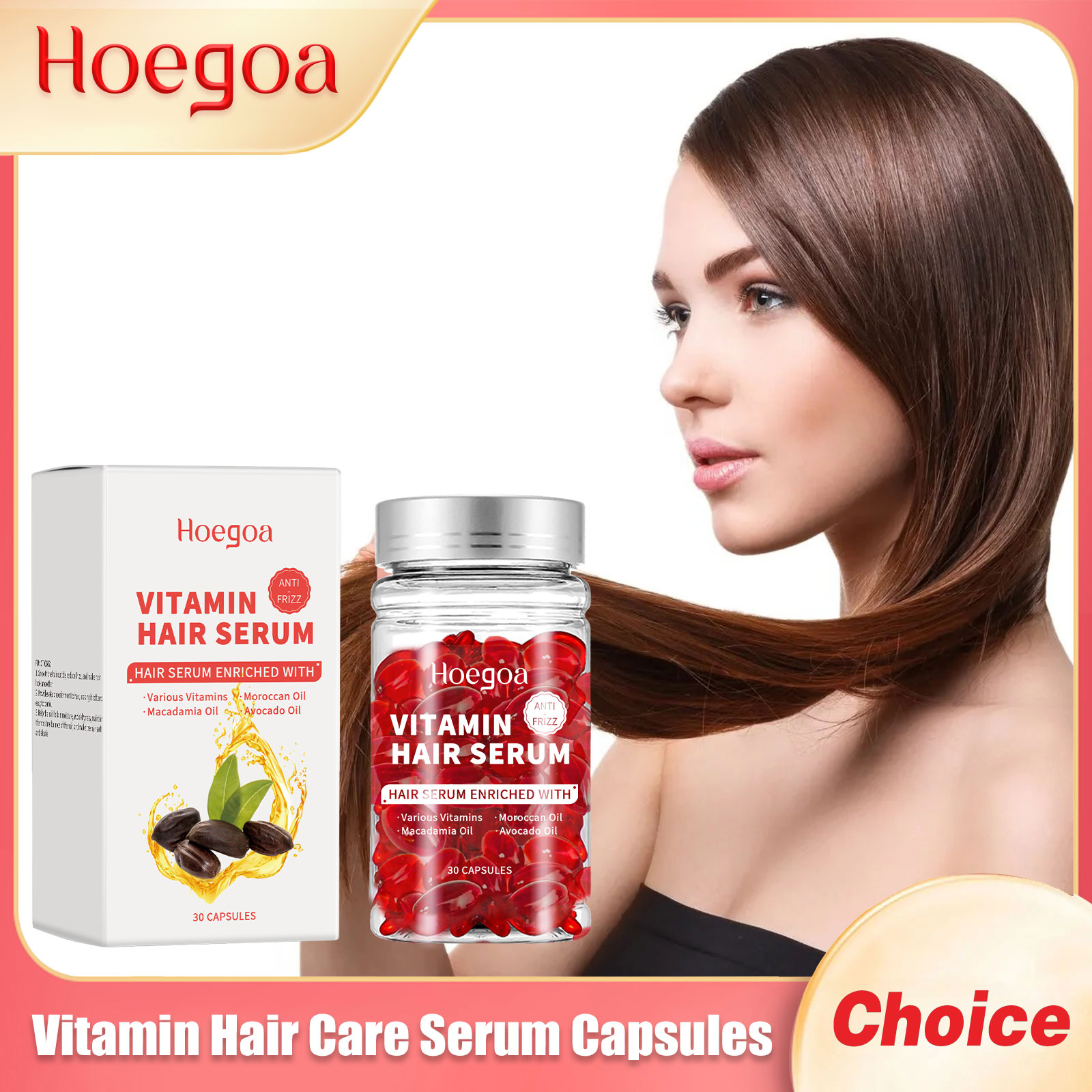 ビタミン ヘアケア セラム カプセル 再成長促進 オイルコン - Hair Care Essential Oil のレビューと価格