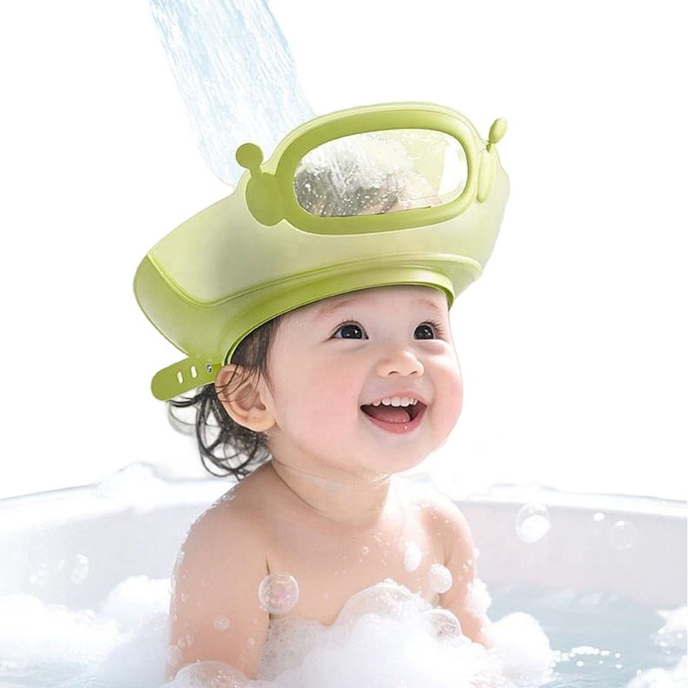 ベビーシャワー用ソフトキャップ、調節可能なヘアウォッシュハッ - Hair Care For Baby のレビューと価格
